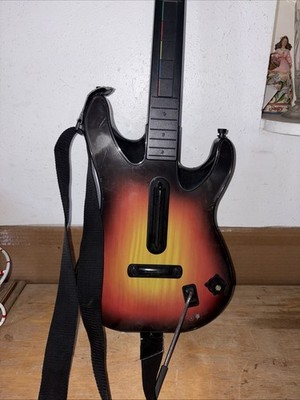 Xbox 360 Guitar Hero Wireless World Tour Sunburst Red Octane UNTESTED
