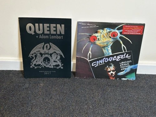 Roger Taylor Clear Vinyl Fun In Space Limited USA Lp + Bonus Queen