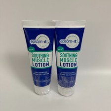 Epsom-It Soothing Muscle Concentrated Epsom Salt Lotion 3.5 Fl Oz Pack of 2 New