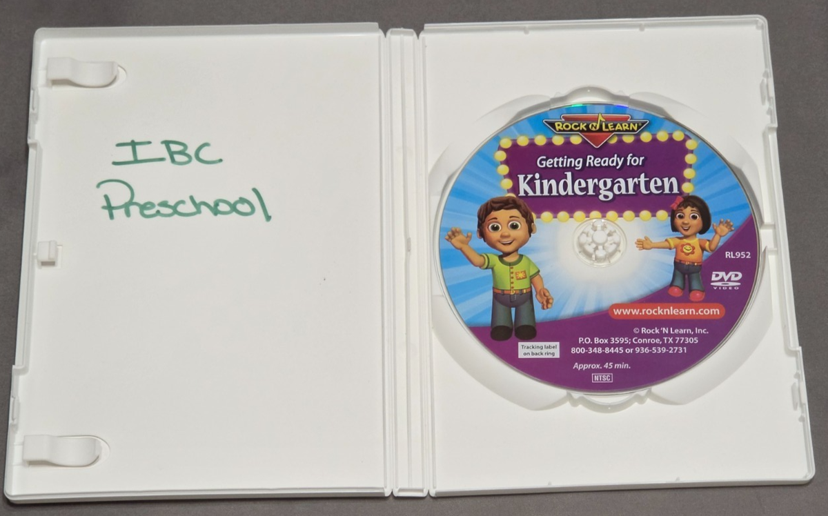 キッズ・ファミリー Basic DVD Stage 1-6 & Phonics DVD 1-2 Rock 'N Learn 2-DVD Lot - Kindergarten + Phonics Volume 1 - Ages 3