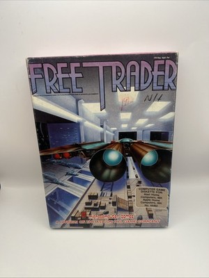 Avalon Hill - Free Trader ATARI/APPLE Computer Game 1983 - Good Shape!