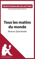 Tous Les Matins Du Monde De Pascal Quignard Lepetitlitteraire