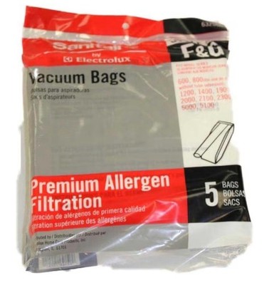 Type F & G Sanitaire Vacuum Cleaner Replacement Bag (5 Pack) Brand New