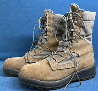 1 Pair Women Genuine Belleville Boots Sage Green Temperate Weather Size 8.0 R