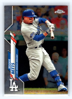 2020 Topps Chrome #100 Mookie Betts Los Angeles Dodgers