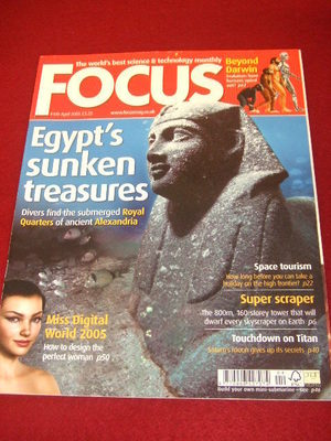 FOCUS - EGYPT SUNKEN TREASURES - April 2005 # 149