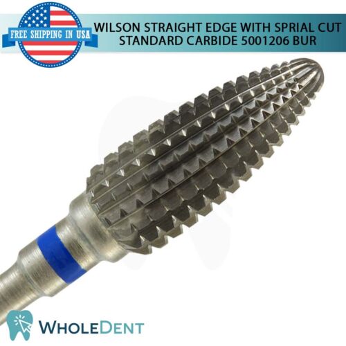 Spiral Cut Standard Carbide Bur Ø6mm 5001206 Dental Lab Fresas Low Speed - Picture 2 of 5
