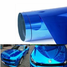 Chrome Mirror Vinyl Film Wrap Sticker Decal Stretchable Reflective Super Gloss