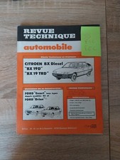 Revue technique Citroen BX