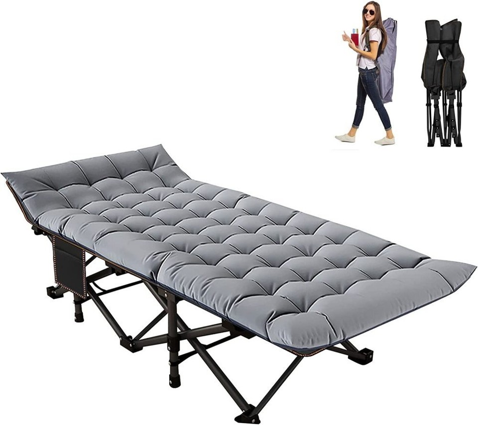 Slsy Rollaway Folding Guest Bed Rolling Cot Chaise Lounges Cots & Storage Beds eBay