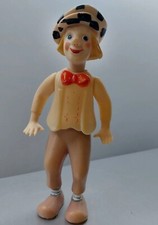 Vintage 60's Soviet CLOWN OLEG POPOV Plastic Toy Doll USSR Decor