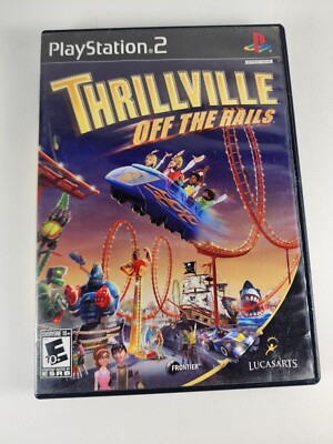 Thrillville Off The Rails (Sony PS2, 2007) Complete Tested Working CIB VGC