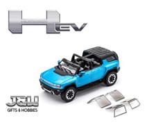 GCD 2023 GMC Hummer EV SUV LHD blu 1/64
