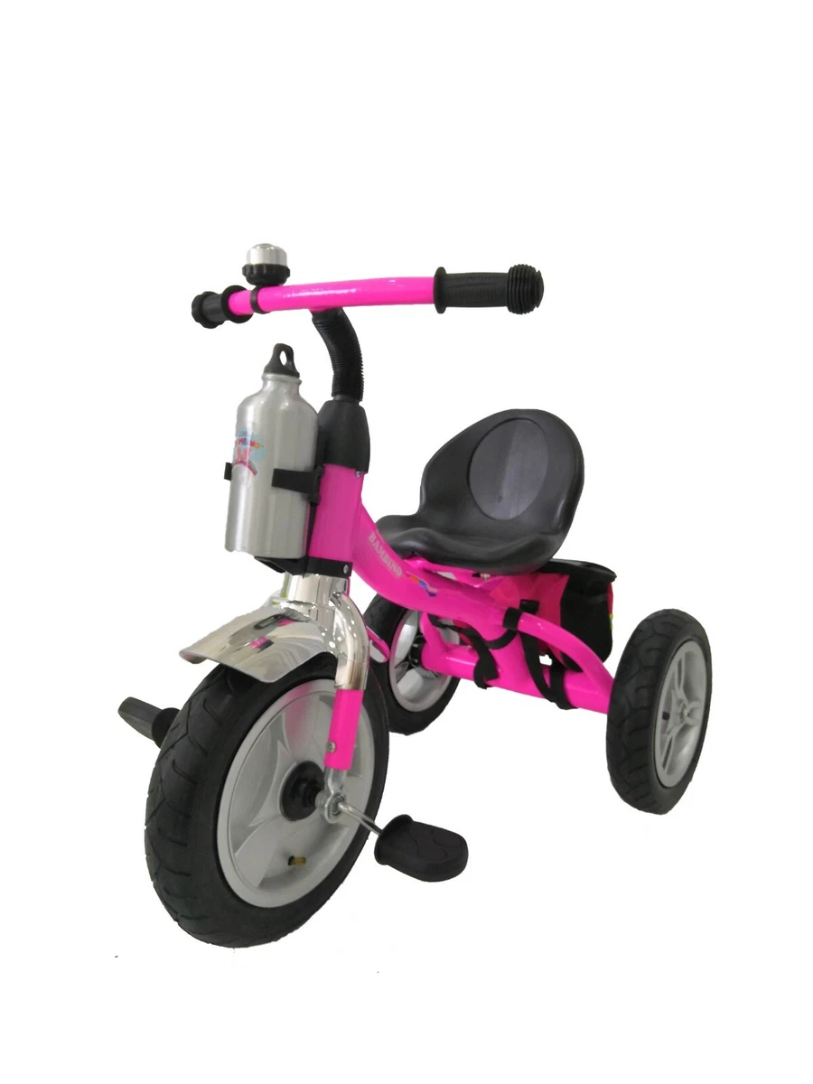 Little Bambino RideOn Pedal Tricycle Children Kids Smart Design 3 Wheeler -  pink