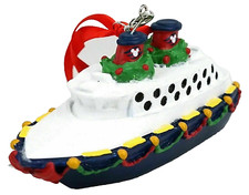 Disney Cruise Line Cruise Ship Christmas Ornament New w/ Tag doesn't light up 