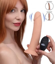 Swell 7X Inflatable & Vibrating Silicone Rechargeable Dildo with remote-control