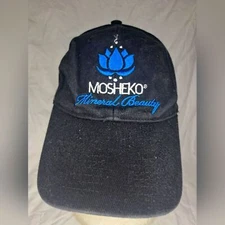 Mosheko Mineral Beauty Snapback Cap Hat Skincare Black Women's Mens