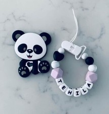 pacifier clips And Matching Teether for baby