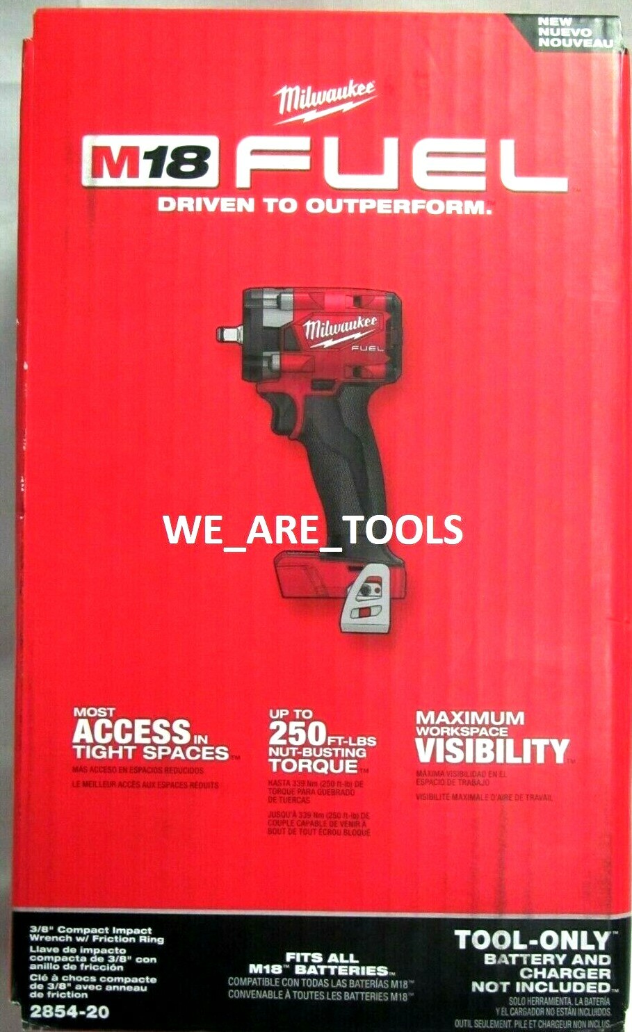 NEW IN BOX M18 Milwaukee FUEL 2854-20 3 