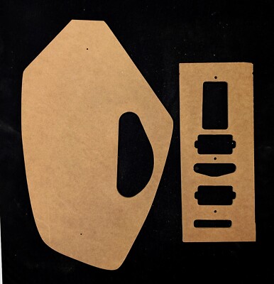 Guitar Template Set, Modular, Fantom Guitar, CNC made