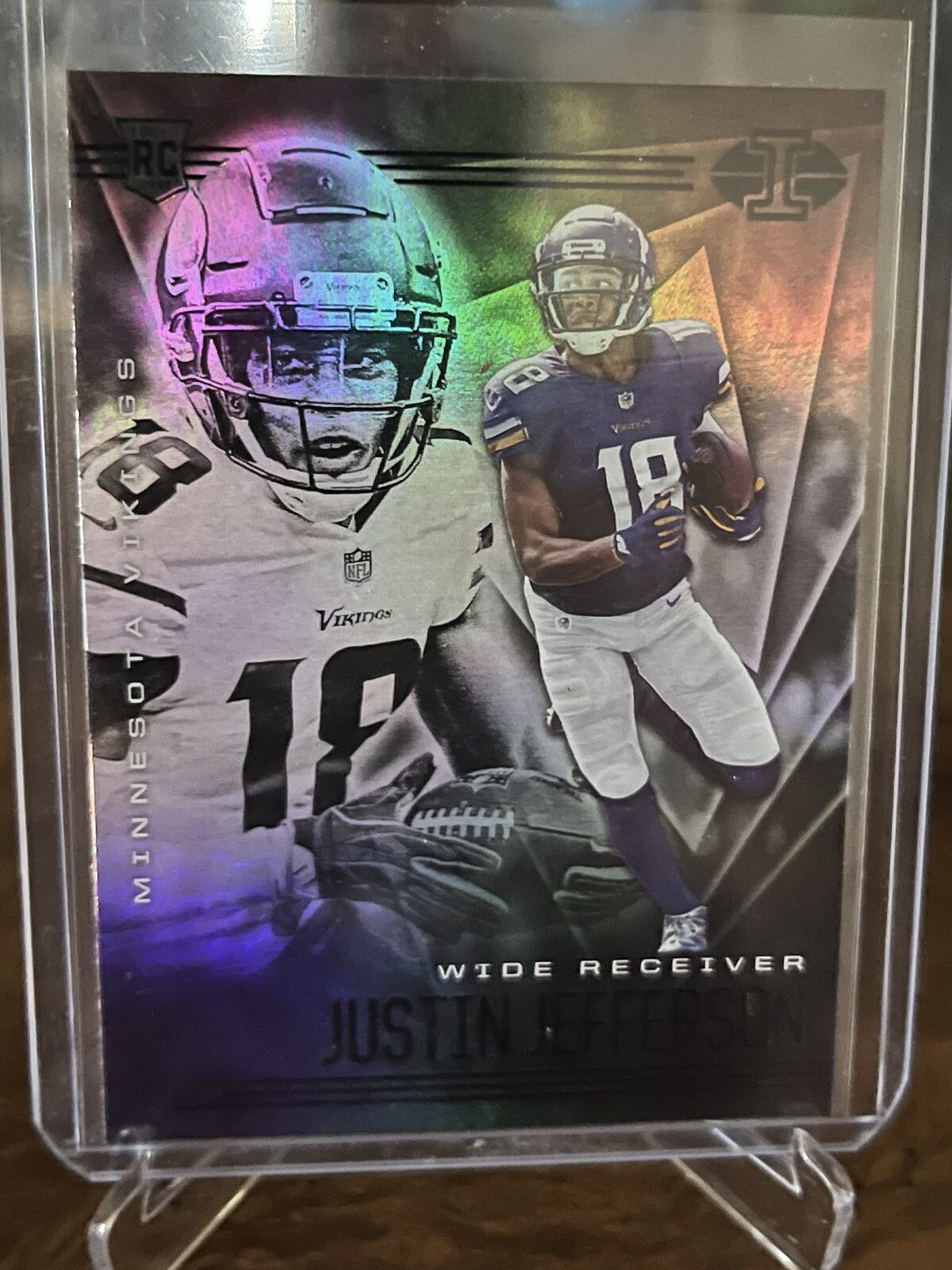 2020 Panini Illusions -  #22 Justin Jefferson (RC)