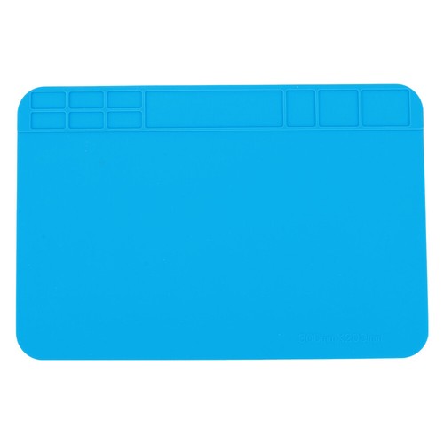 Tapis De Soudure Magnétique Silicone BIGSTREN 22727 - Gris - Résiste à 500°C - Neuf