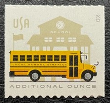2023 Scott 5741 - Additional Ounce Rate - SCHOOL BUS - Coil Single - Mint NH
