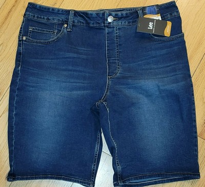 denim pull-on bermuda shorts NWT women 