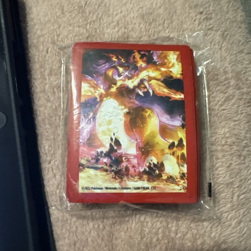 Pokemon Charizard VMAX Ultra Premium Collection UPC 65 Card Sleeves Sealed - Picture 2 of 2