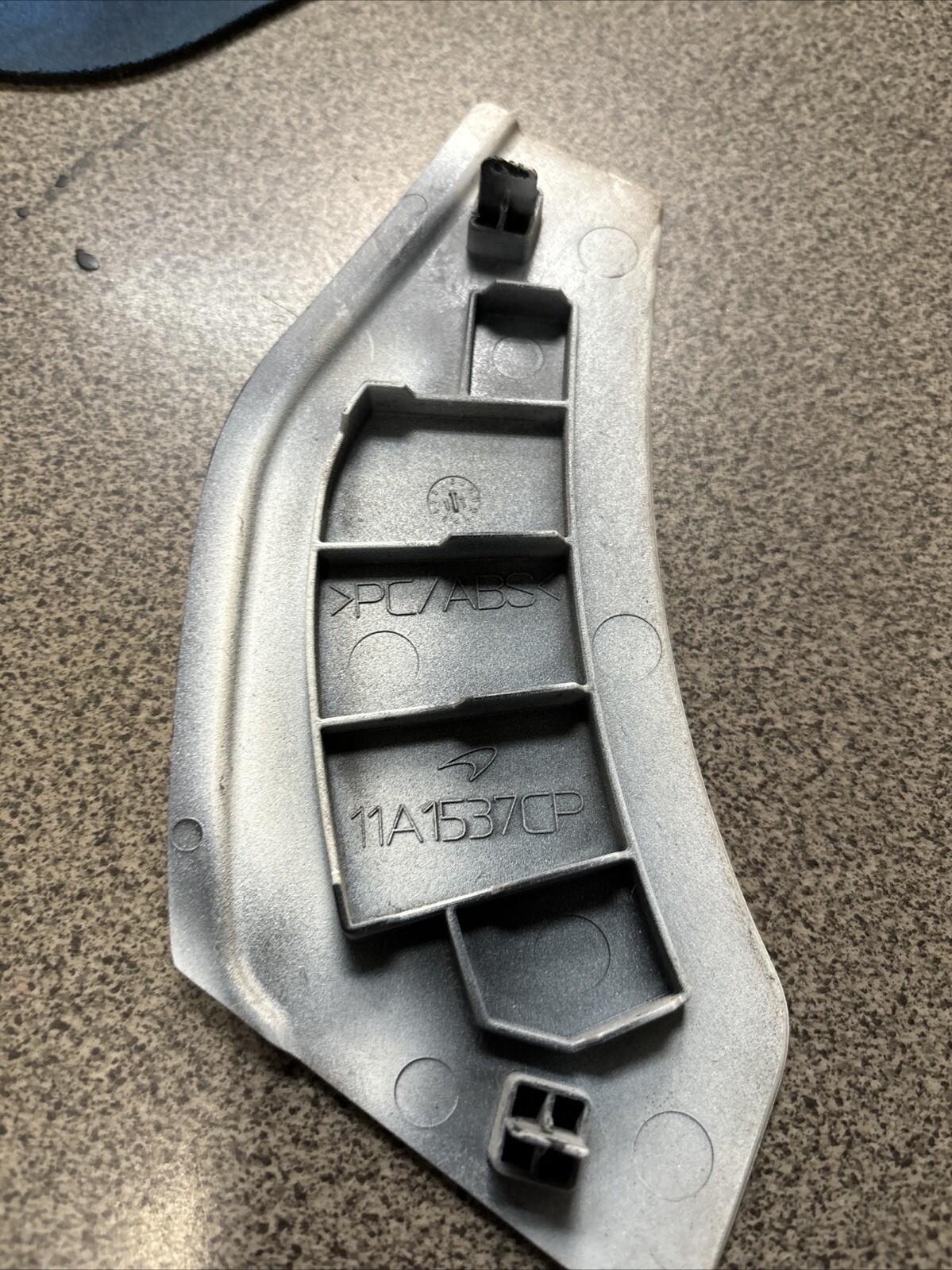mclaren mp4-12c cover lower 11a1537cp white