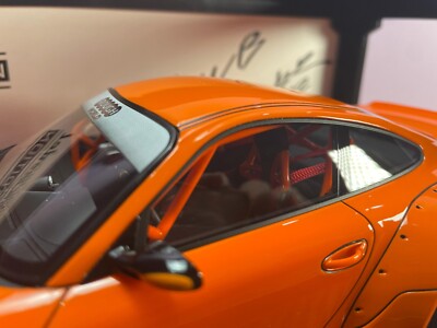 ミニカー 1/18 RWB 997 GT3 Orange With Mr.Nakai Online Exclusive Ignition Model RWB 997 GT3 Orange Mr.Nakai