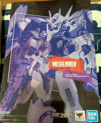 Bandai Metal Build Transam Riser Full Particle 10° Anniversario ver. GIAPPONE ver. - Foto 1 di 12