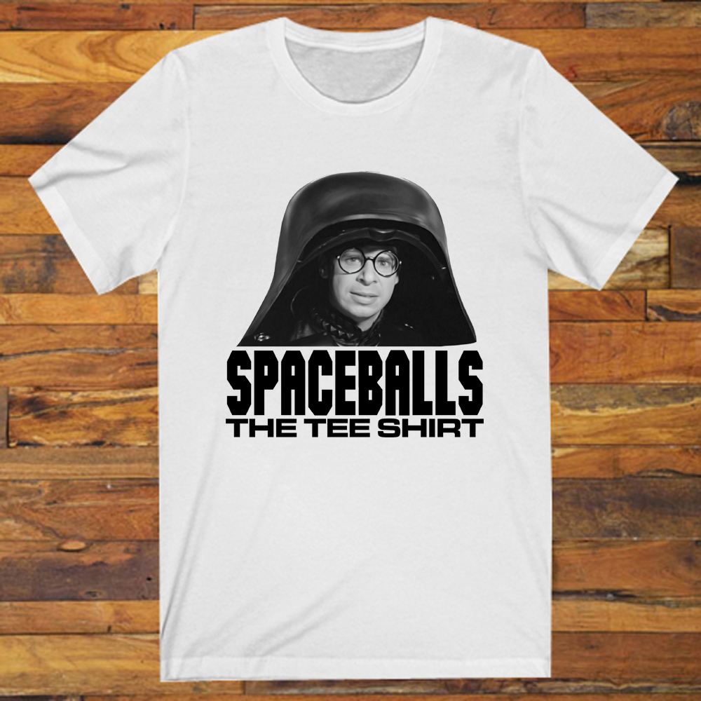 Spaceballs The T Shirt T-Shirt Movie Comedy Men's White T-Shirt S-3XL