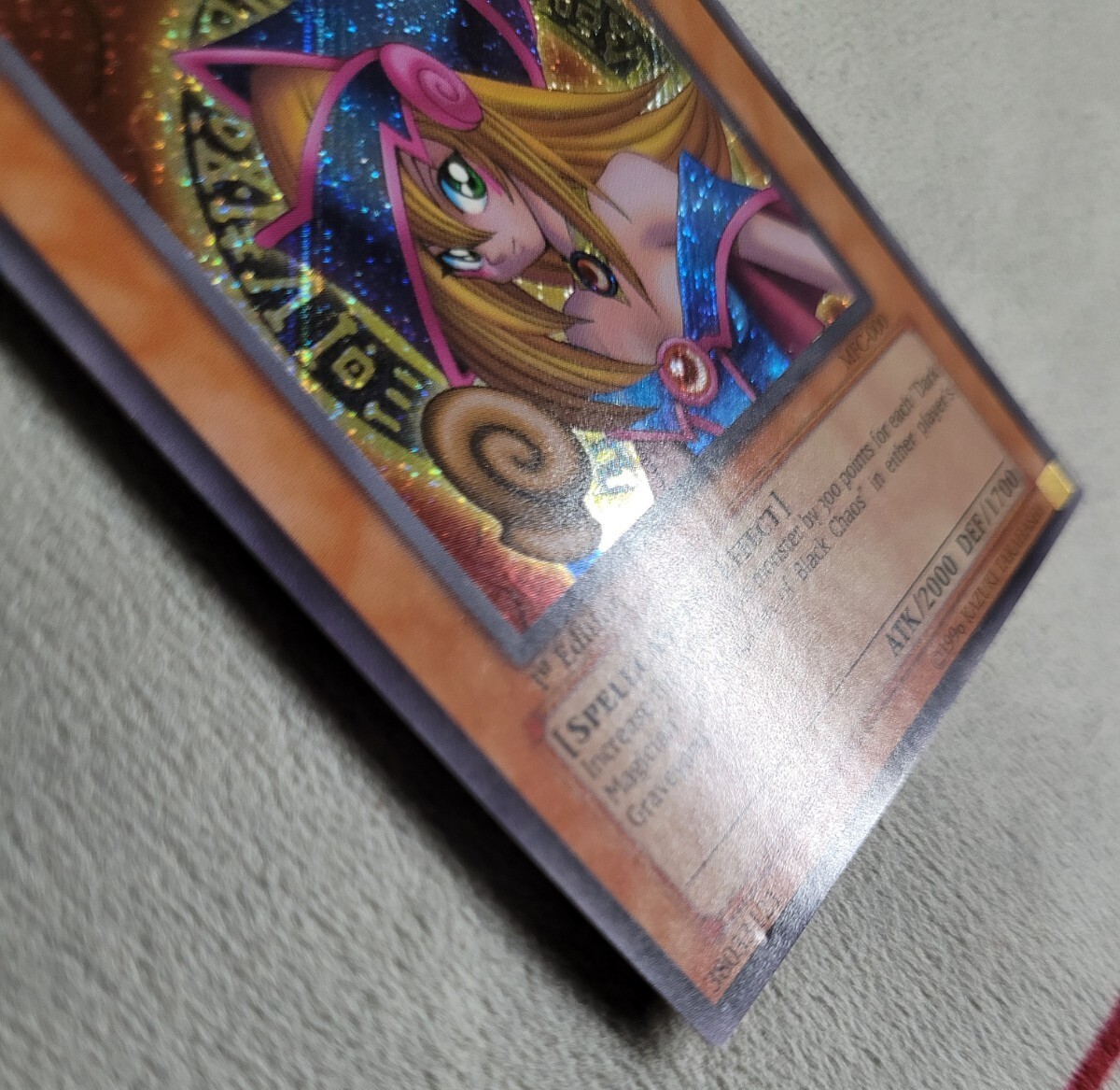 Dark Magician Girl MFC-000 Secret Rare 1st Edition Yugioh LP | eBay