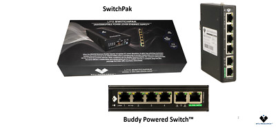 BTU Research SWITCHPAK PLUS UPS-PoE+ 60W  bundle w/ PoE Switch IPCameras PoE+
