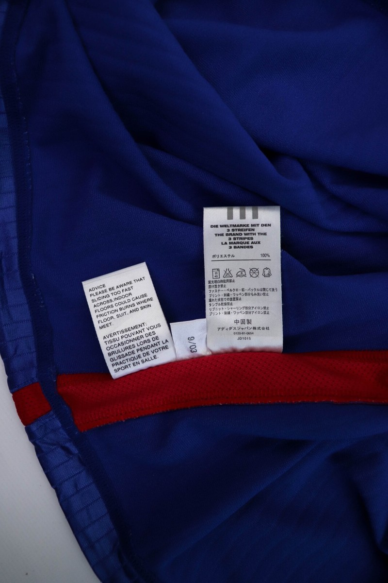 Adidas Japan Co Vintage Yokohama F Marinos Blue LS Soccer Training