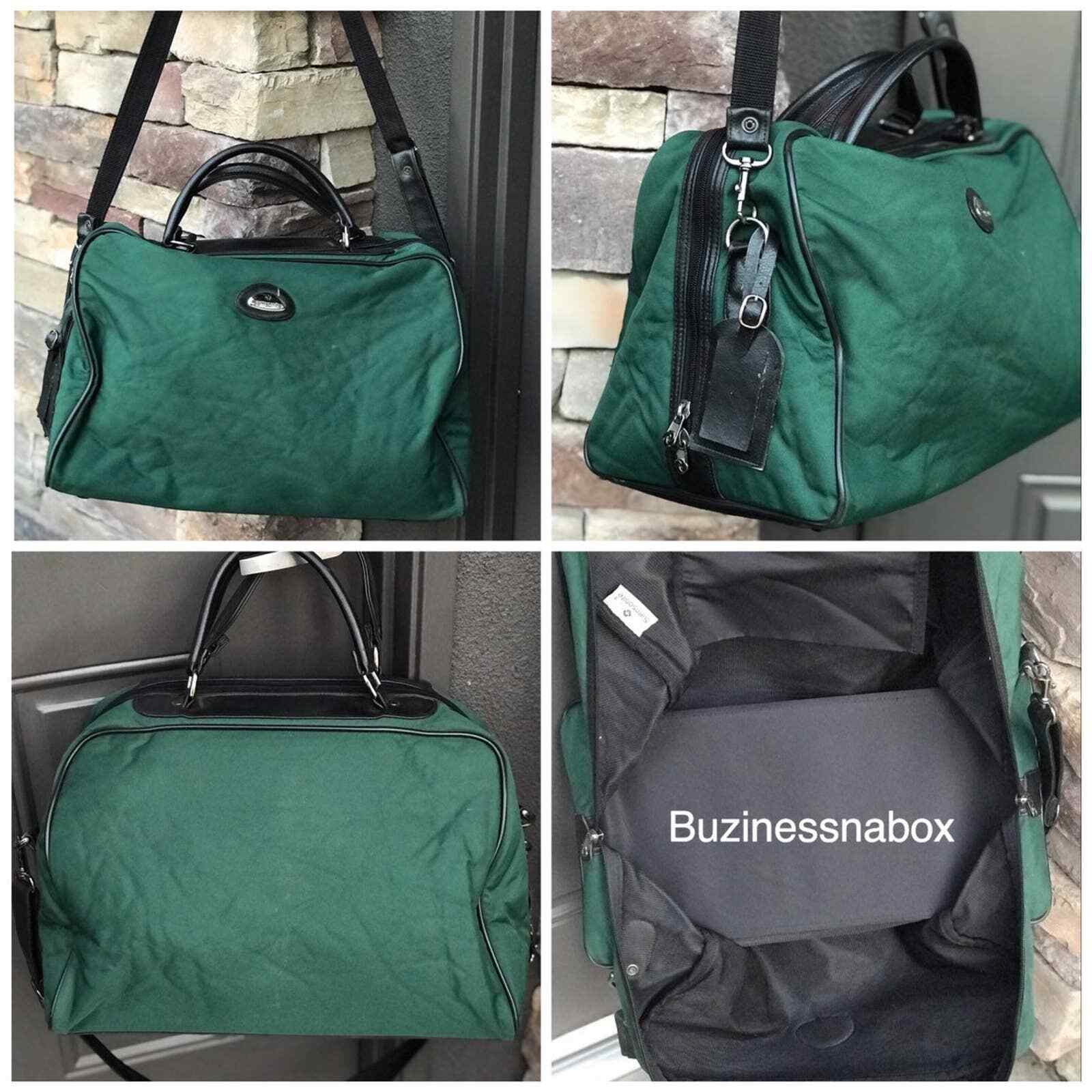 Vtg Samsonite Shoulder Travel Bag Gem