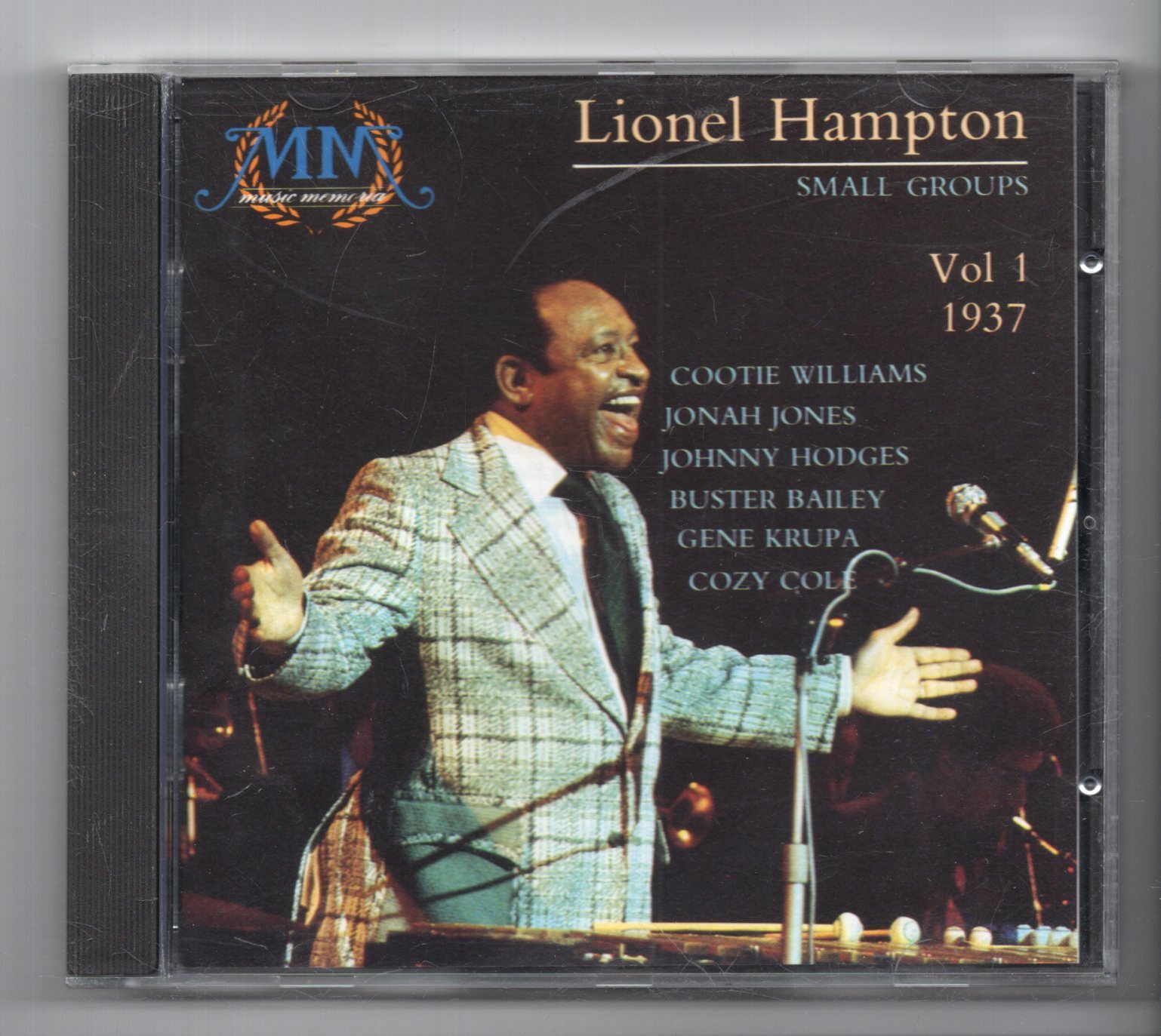 (JW516) Lionel Hampton, The Small Groups, Vol 1: 1937 - 1990 CD