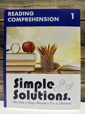 Simple Solutions: Grade 1 Reading Comprehension New Workbook Minutes A Day