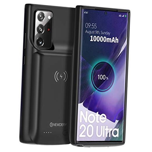 Battery Case for Galaxy Note 20 Ultra 10000mAh, Fast Charging & Qi Wireless &