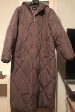 ONLY ONLTAMARA X LONG Puffer oversized Steppmantel Kapuze "Plum Truffle"  S-M