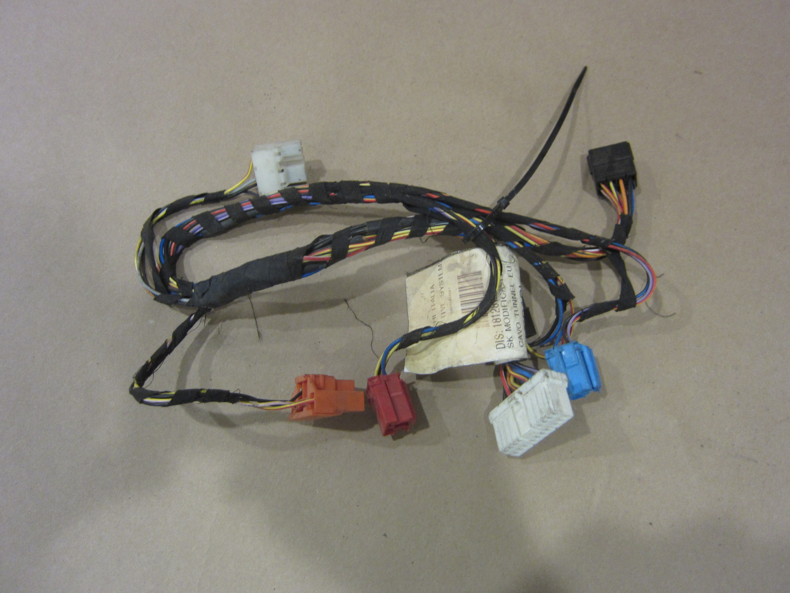Ferrari 360  - Center Console Connection / Switch Cables - P/N 181281