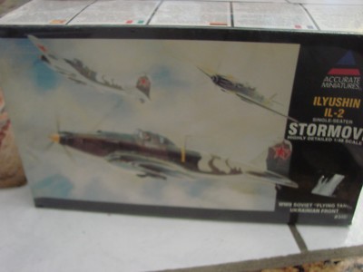 Accurate Miniatures Stormovik IL-2 Str Wing Sing. Seater #3408 1:48 sealed 10+
