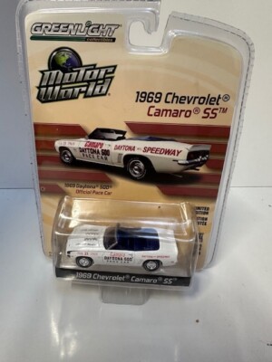Greenlight Motor World 1969 Chevrolet Camaro SS Daytona 500 Pace Car