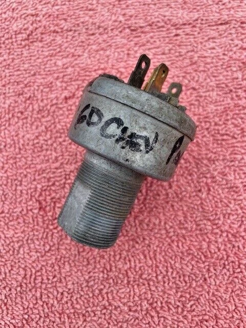 1960 雪佛兰 Impala Del Ray Biscayne Bel Air NORS 点火开关 #1116576 — 第 2/4 张图片