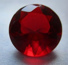 Cubic Zirkonia 1,5 mm rot, red, Facetten-Schliff 10, ...; 500 Stück