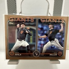 2024Topps Update Series-Rookie Combo Gold #US271 Erik Miller, Nick Avila/2024(RC