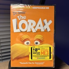 Dr. Seuss' the Lorax DVD, 2012, Brand New In Packaging w/Code, Kids Movie Seuss