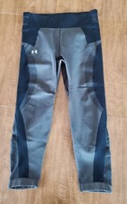 Women's Under Armour UA Compression Heat Gear Leggings Size Small S EUC Free Shp