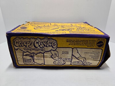 Vintage Creepy Crawlers Thingmaker II with 3 Molds & Box